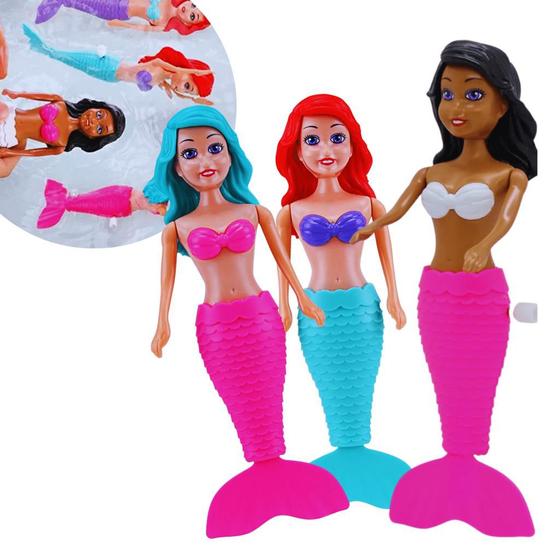 Imagem de Boneca Sereia Brinquedo para Nadar na Piscina