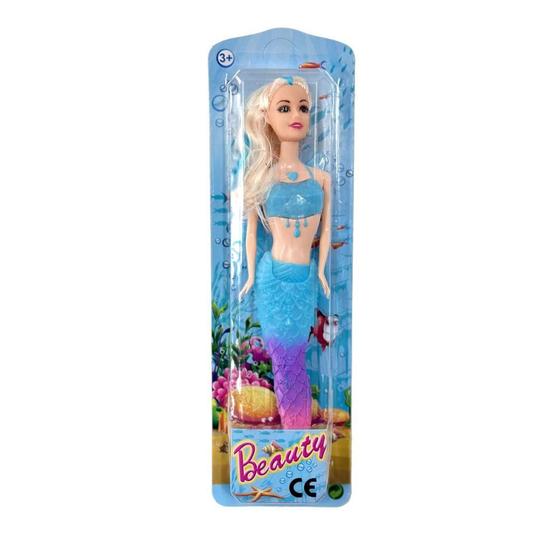 Imagem de Boneca Sereia Calda Azul Beauty N244226-4 - Quanhe