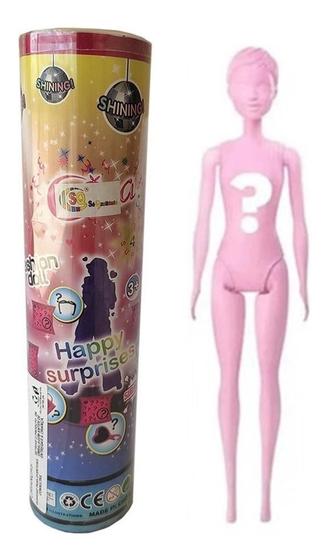 Imagem de Boneca Surpresa Happy Surprises - Revela Cor na Água - 30cm