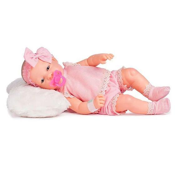 Imagem de Boneca Tipo Bebê Reborn Anjo Collection Shortinhos - Anjo Brinquedos