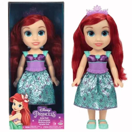 Imagem de Boneca Toddler Disney Princesas Ariel 38cm - Multikids