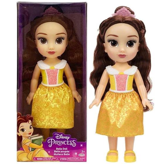 Imagem de Boneca Toddler Disney Princesas Bela 38cm - Multikids