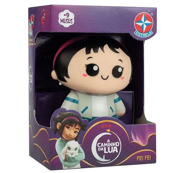 Imagem de Boneca Toy Art A Caminho da Lua Fei Fei Netflix  Estrela