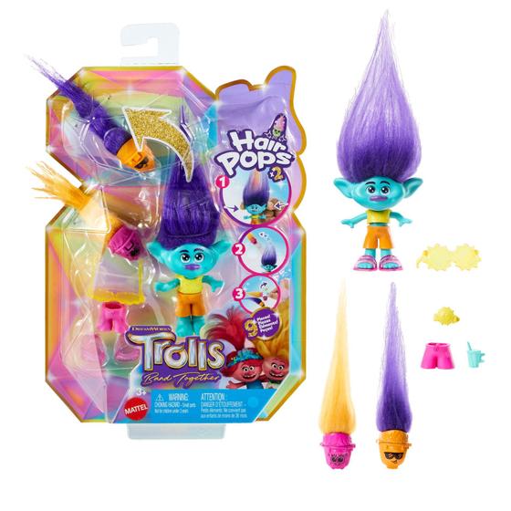 Imagem de Boneca Trolls Hair Pops - Mattel