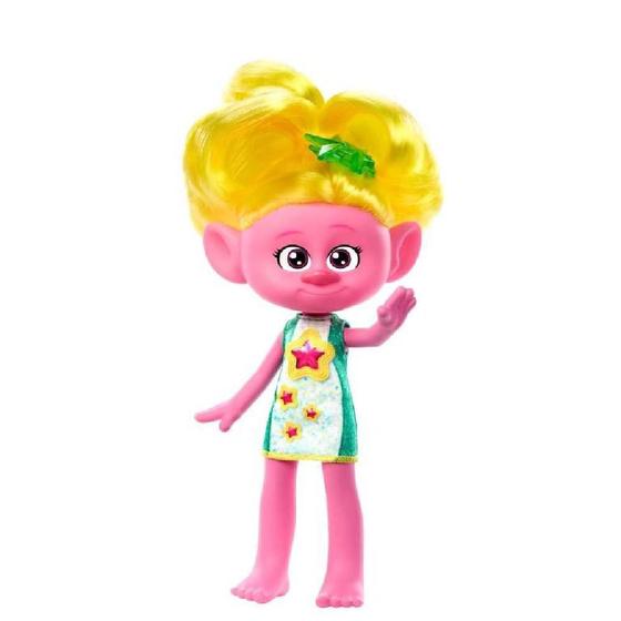 Imagem de Boneca Trolls Viva Trendsettin' Cabelo Amarelo - Mattel