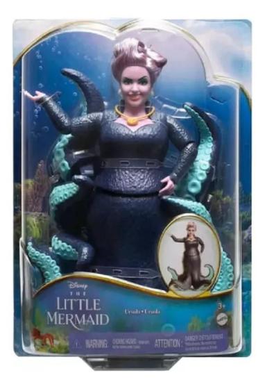 Imagem de Boneca Ursula A Pequena Sereia Disney Mattel Hlx12