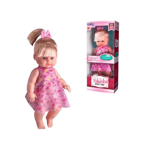Boneca Yukinha Baby Hair - Ref 1113 Menor preço em Boneca Yukinha Baby Hair - Ref 1113