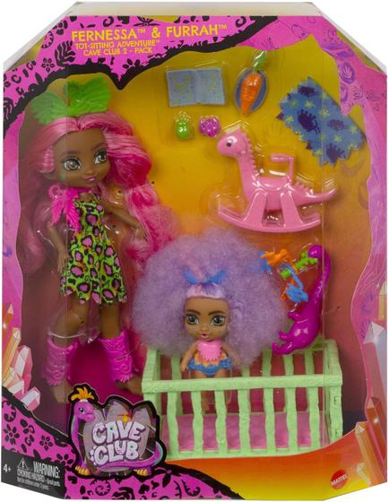 Imagem de Bonecas Articuladas Cave Club Fernessa E Furrah Mattel GNL92