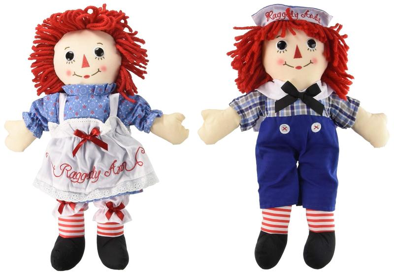 Amazon.com: Aurora® Timeless Raggedy Ann & Raggedy Andy