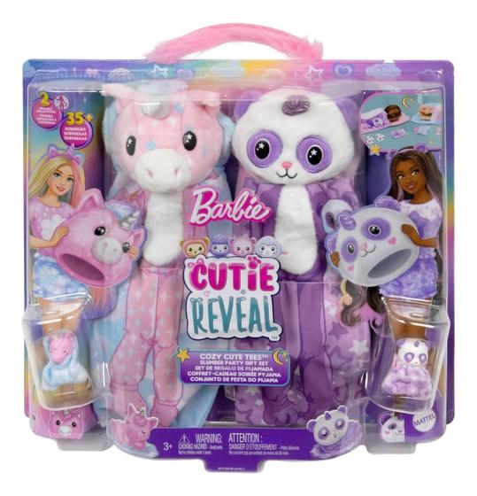 Imagem de Bonecas Barbie Cutie Festa Do Pijama Pack X2 Mattel HRY15