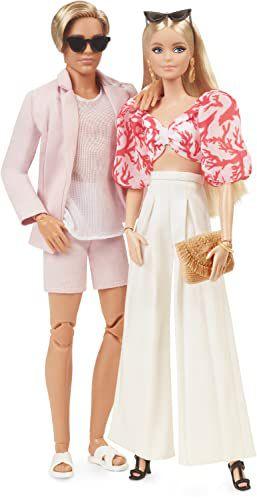 Imagem de Bonecas Barbie estilo 2-Pack com Barbie e Ken Vestidos