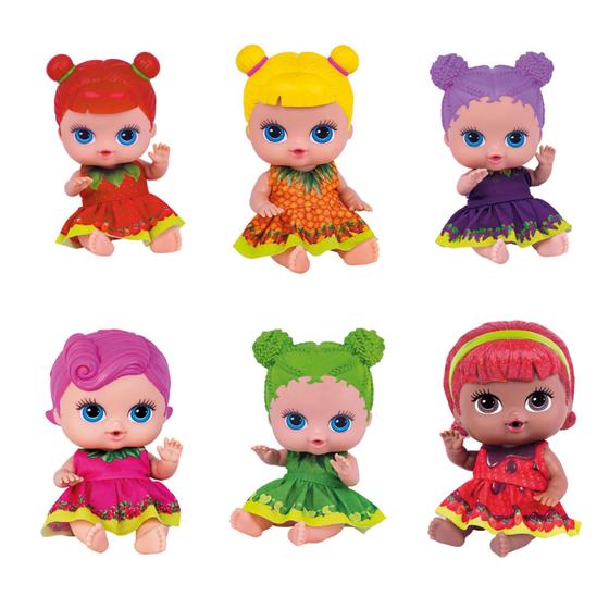 Bonecas Coleção Frutinhas Cotiplás Brinquedo Infantil com cheirinho de frutas Menor preço em Bonecas Coleção Frutinhas Cotiplás Brinquedo Infantil com cheirinho de frutas