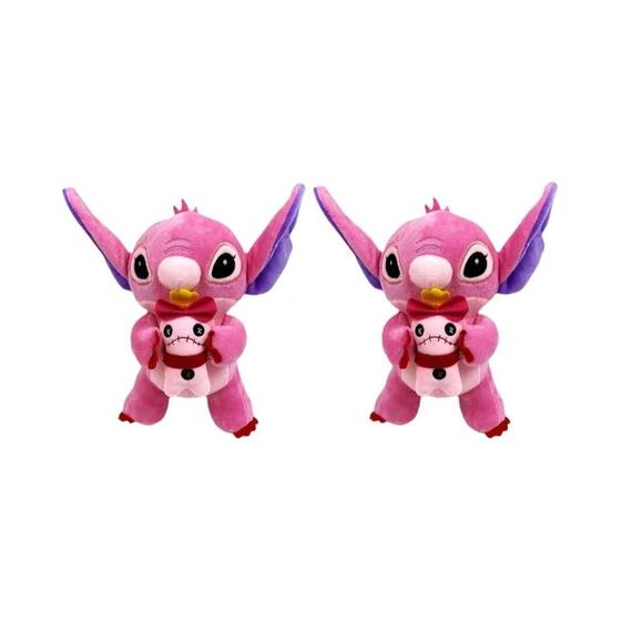 Imagem de Bonecas de Pelúcia Stitch Kawaii (12cm, 20cm, 25cm) - Brinquedo de Pelúcia para Crianças