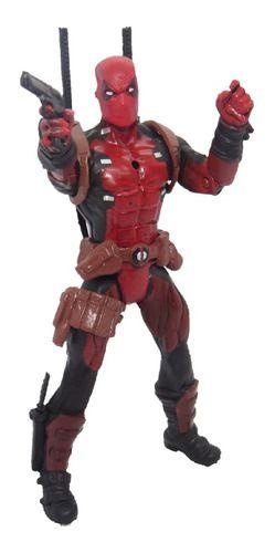 Imagem de Boneco Action Figure Deadpool 16 Cm X Men Wolverine F2