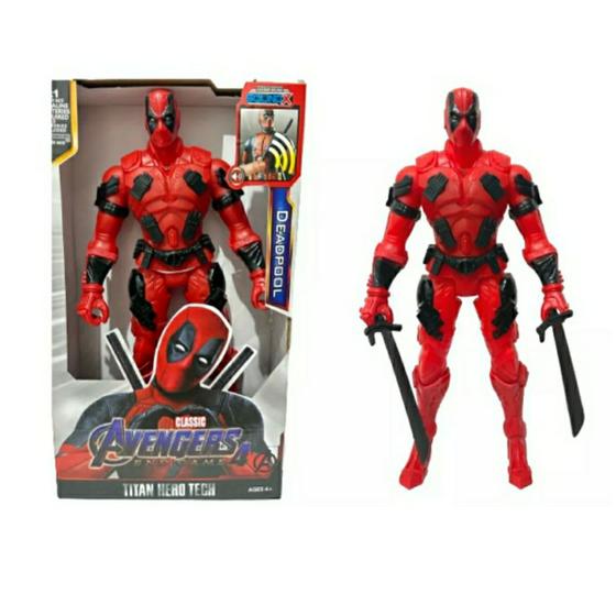 Imagem de Boneco Action Figure Deadpool 30 Cm Marvel X Men Wolverine