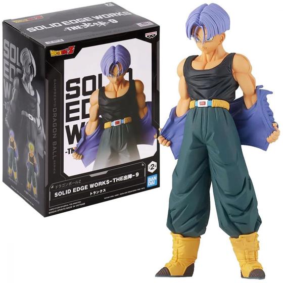 Imagem de Boneco Action Figure Dragon Ball Z - Trunks Solid Edge Works Bandai / Banpresto 19485