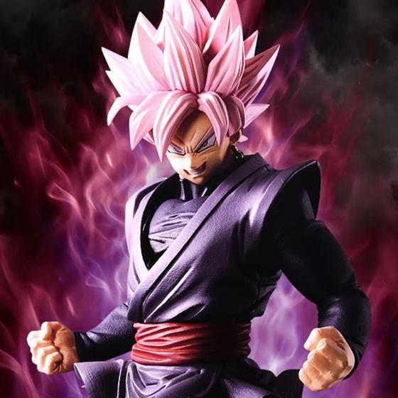 Imagem de Boneco Action Figure Goku Black Super Rosê Saiyajin Dragon Ball 