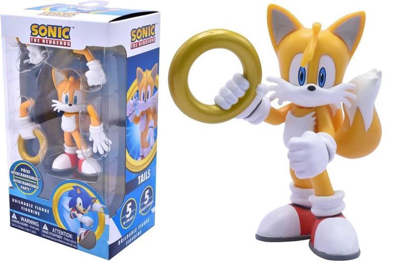 Imagem de Boneco Action Figure Sonic The Hedgehog c/ acessórios - Just Toys