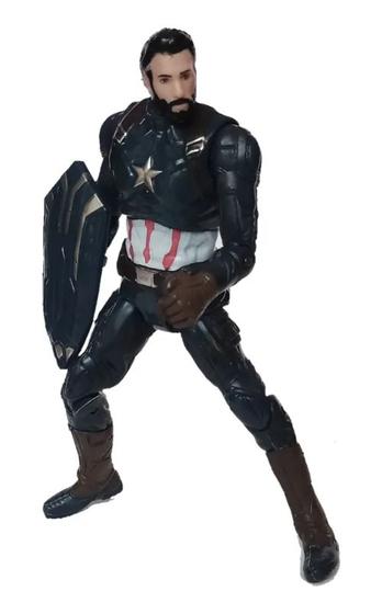 Imagem de Boneco Action Figure Steve Rogers Capitão América 16 Cm E27