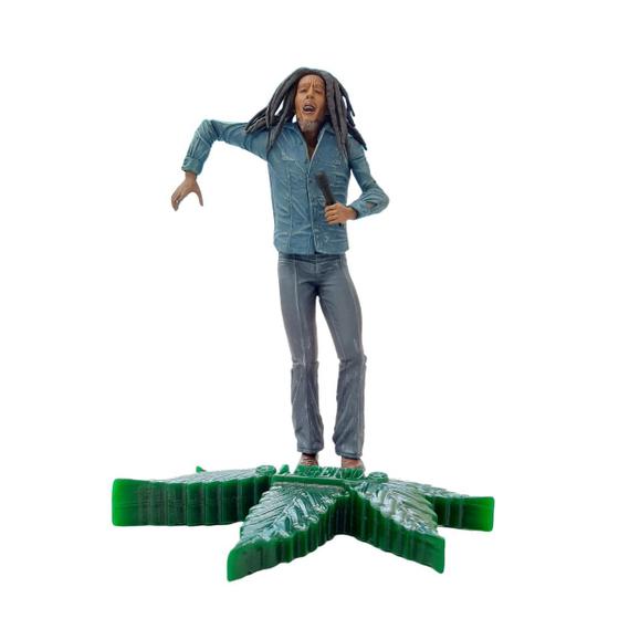 Imagem de Boneco Action Figures Miniatura Cantor Bob Marley Coleção Legends Decoração Geek Presentes Nerd