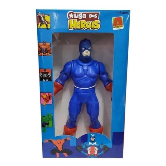 Boneco Algazarra Liga Dos Heróis Capitão 5062 - Bonecos - Magazine Luiza