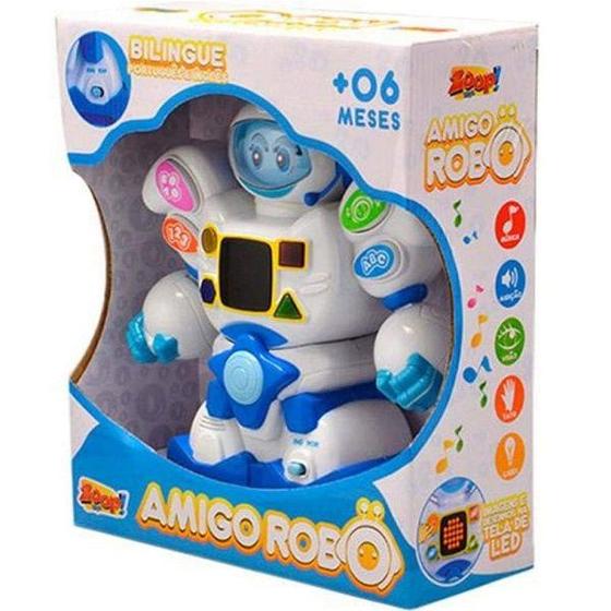 Imagem de Boneco Amigo Robo Zoop TOYS ZP00048