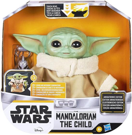 Imagem de Boneco animatronic Star Wars Mandalorian Baby Yoda The Child