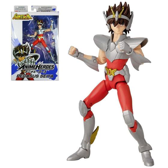 Imagem de Boneco Anime Heroes Cavaleiros do Zodíaco Pegasus Seiya - Bandai