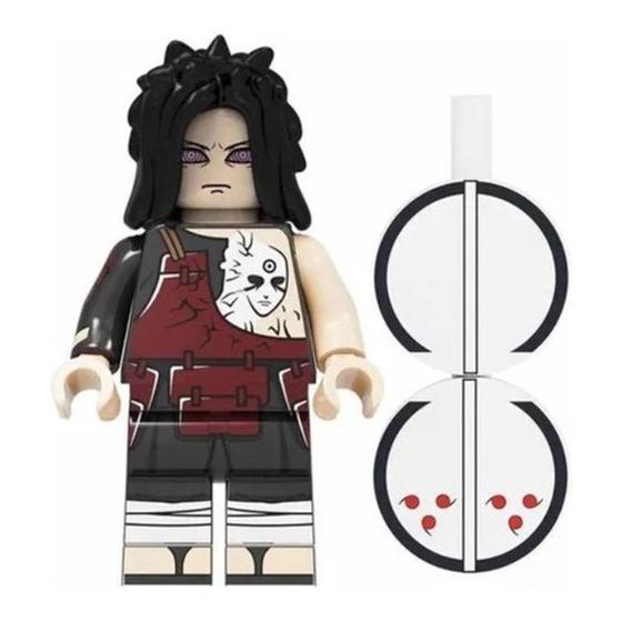 Imagem de Boneco Anime Madara Uchiha Naruto em Bloco