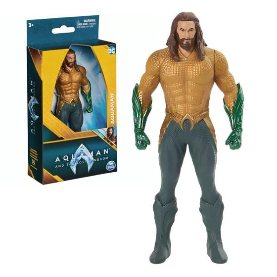 Imagem de Boneco Aquaman 15cm Figura de 6 3458 - Sunny