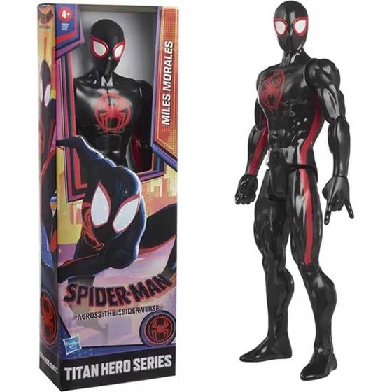 Imagem de Boneco Articulado - 30cm - Spiderman Spider-Verse - Miles Morales - Hasbro