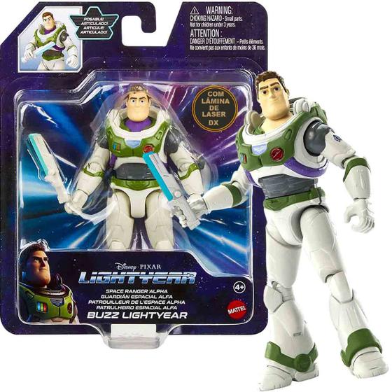 Boneco Articulado Buzz Lightyear Patrulheiro Espacial + Acessório - Mattel HHJ79 Disney Menor preço em Boneco Articulado Buzz Lightyear Patrulheiro Espacial + Acessório - Mattel HHJ79 Disney
