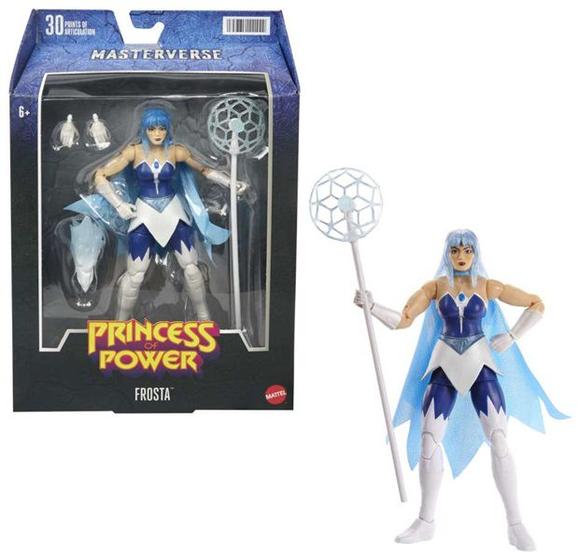 Imagem de Boneco Articulado Deluxe Frosta Com Acessórios  Princess Of Power - Masterverse - He-Man - Masters Of The Universe