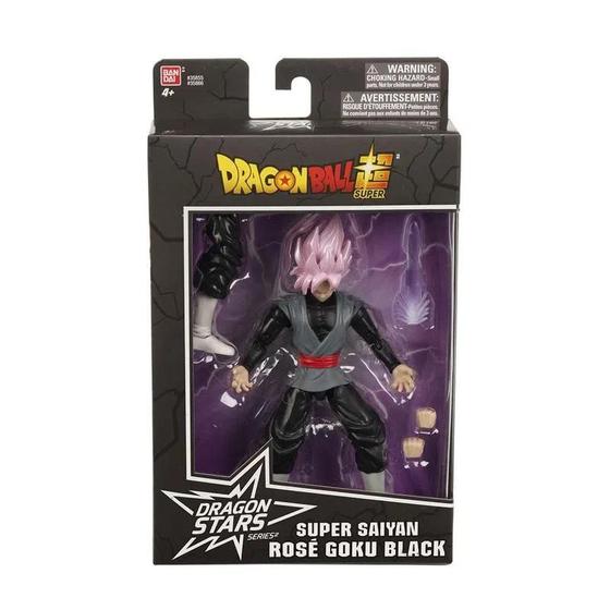 Goku Black Rose Dragon Ball Gym Theme Tote Bag with Dumbbell Power Lift and Pink Electric Aura on Black Design TS04 main image 1