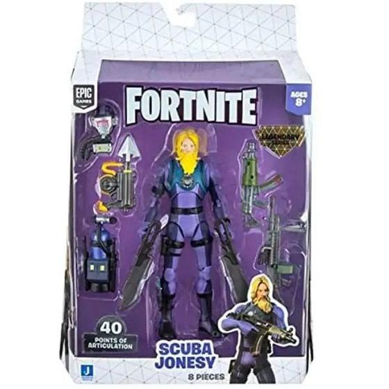 Imagem de Boneco Articulado Fortnite Legendarios Scuba Jonesy SUNNY 2037