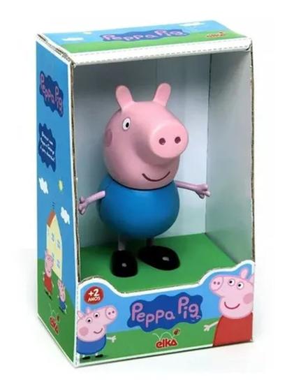 Imagem de Boneco Articulado George Peppa Pig - Elka 998