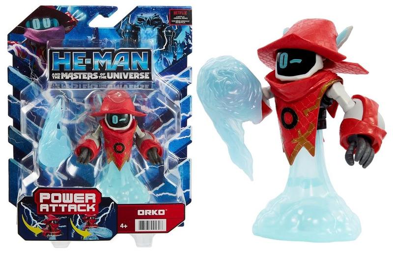 Figurine Masters Of The Universe He-Man Netflix Orko Power Attack - Neuf Sous Blister - Mattel