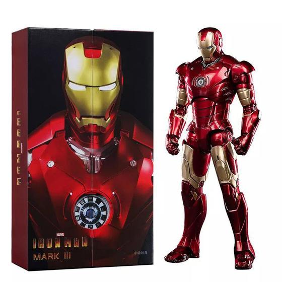 Imagem de Boneco Articulado Iron Man / Homem de Ferro MK3 - Marvel