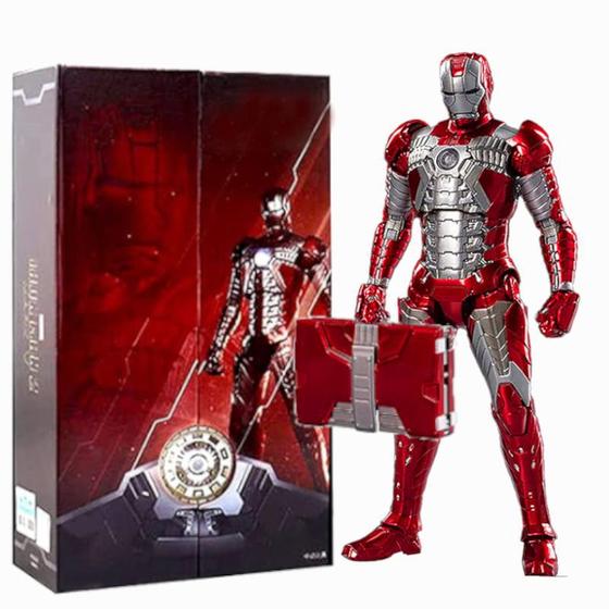 Boneco Articulado Iron Man / Homem de Ferro MK5 - Marvel - Hot Toys ...