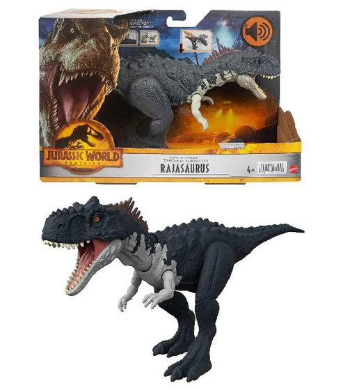 Imagem de Boneco Articulado Jurassic World Dominion Rajassauro Com Som - Mattel - HDX45