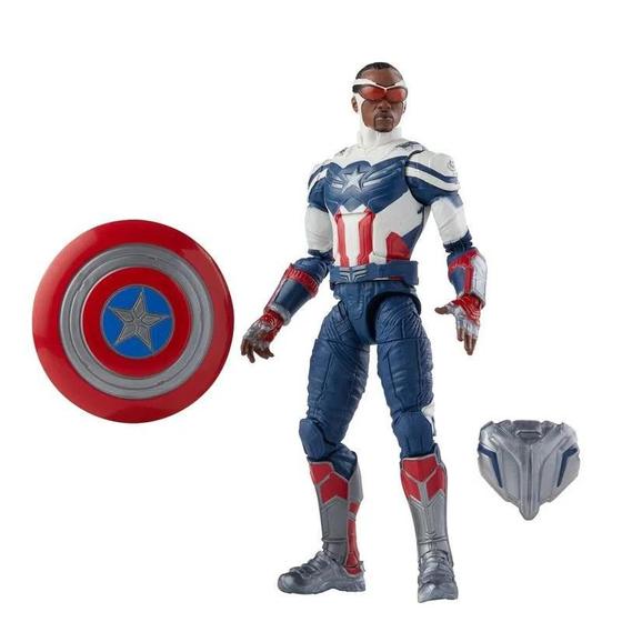 Imagem de Boneco Articulado Marvel's Capitão América Falcão Legends Series Hasbro F0328