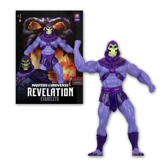 Imagem de Boneco Articulado Mestres Do Universo He-Man Revelation 45Cm