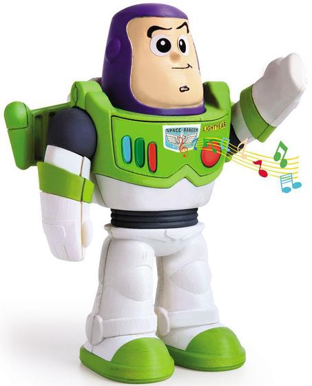 Imagem de Boneco Articulado Meu Amigo Buzz Lightyer Toy Story Original Educativo Eletrônico 20 cm Infantil Menino Frases Disney Elka