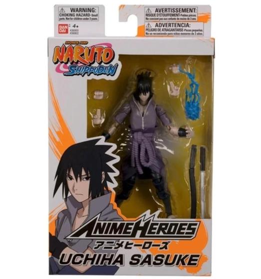 Boneco Articulado Naruto Shippuden Uchiha Sasuke Bonecos Magazine Luiza