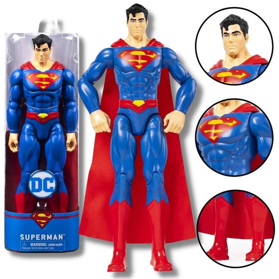 Imagem de Boneco Articulado Superman 30cm Dc Comics - Sunny