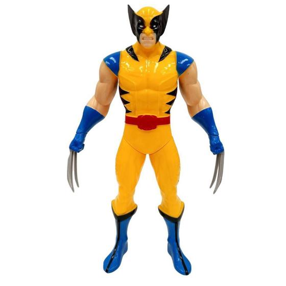 Imagem de Boneco Articulado Wolverine De Brinquedo Marvel All Seasons