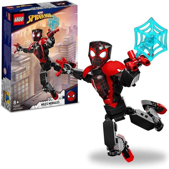 Boneco Atcion Figure Lego Homem-Aranha Miles Morales 238 Peças ...