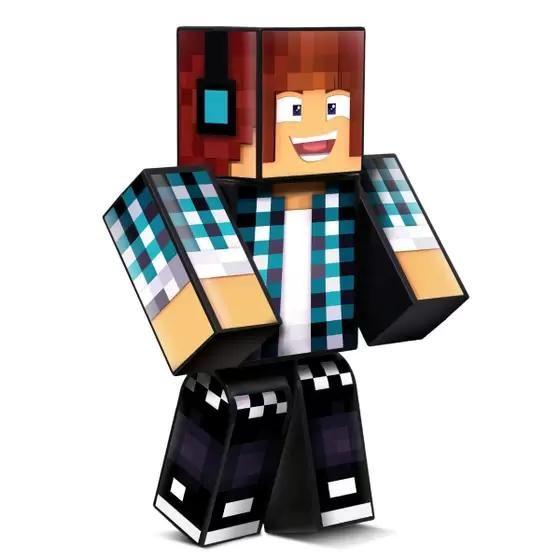 Imagem de Boneco Authentic Gamer Skin Grande 35cm Algazarra 