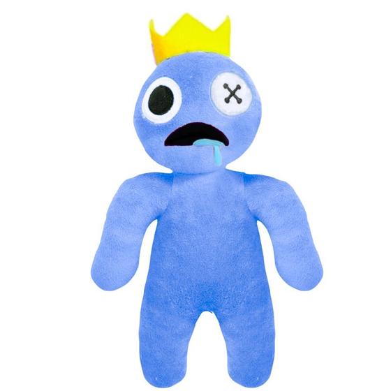 Imagem de Boneco Babão Green Azul Rainbow Jogo Roblox Monstro Pelúcia 53cm