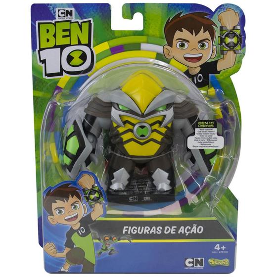 Imagem de Boneco Bala de Canhão - Ben 10 Figura Articulada 10 cm Sunny